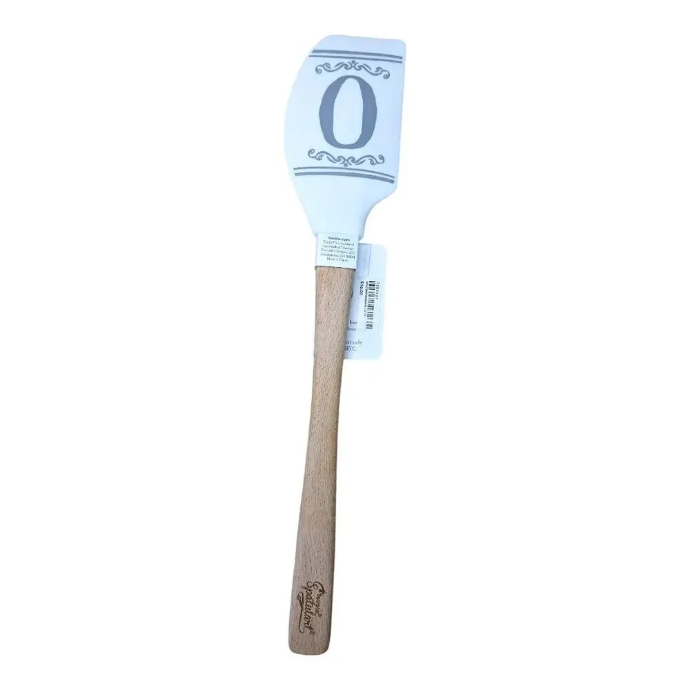NEW Sur La Table Monogram Silicone Head Spatula Letter 